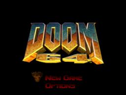 Doom 64 Title Screen
